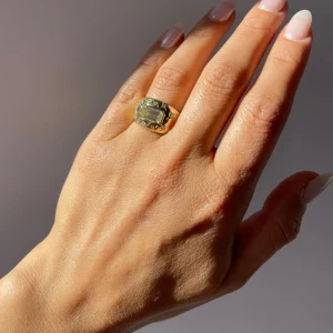 Anniversary Diamond Bombe Ring