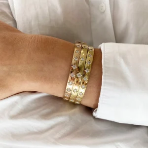 Anniversary Diamond Cuff- 5 stones