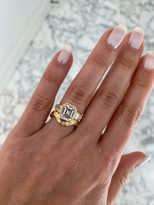 Anniversary Diamond Wave Ring