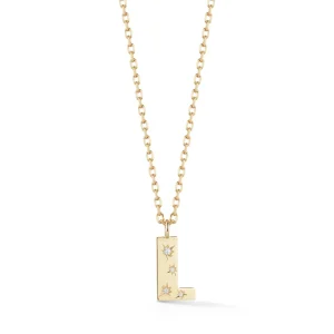Anniversary Initial Necklace