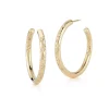 Anniversary Medium Diamond Hoops