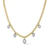 Bespoke Diamond Charm Toujours Necklace