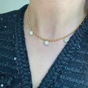 Bespoke Diamond Drop Connexion Necklace