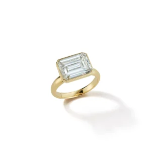 Bespoke East-West Diamond Ring