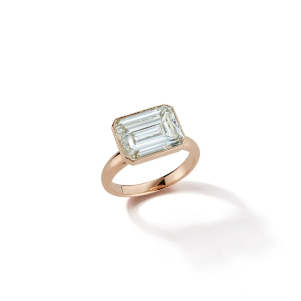 Bespoke East-West Diamond Ring