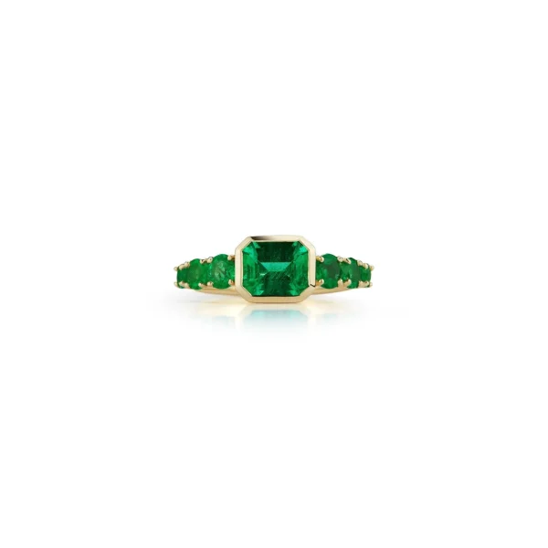 Bespoke Emerald Toujours Ring