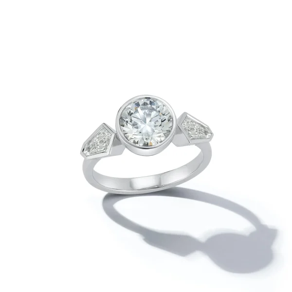 Bespoke Round Diamond "Autumn" Ring