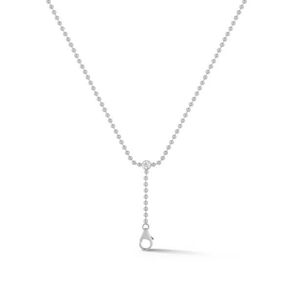 Connexion Chain No. 10 Y Necklace with Diamond