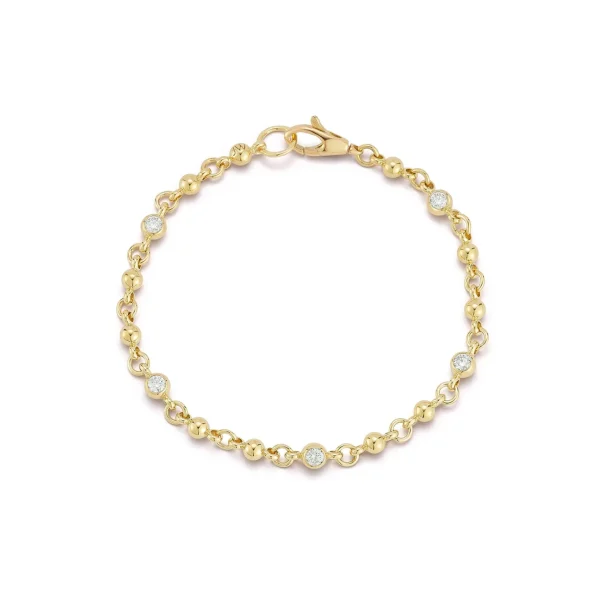 Connexion Diamond Ball Bracelet