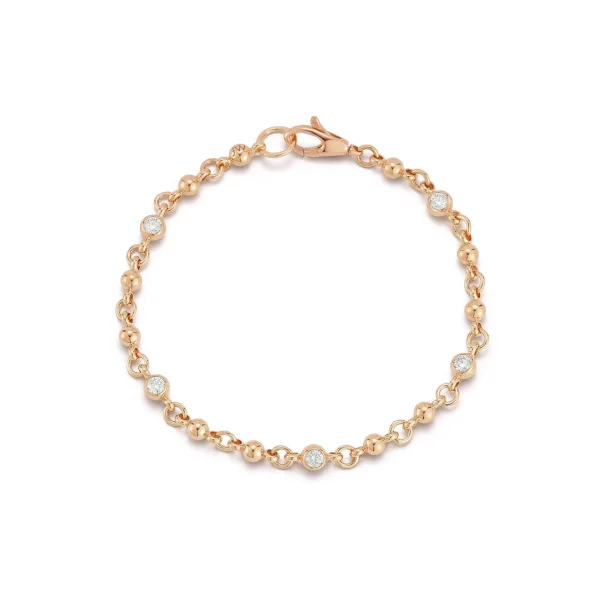 Connexion Diamond Ball Bracelet