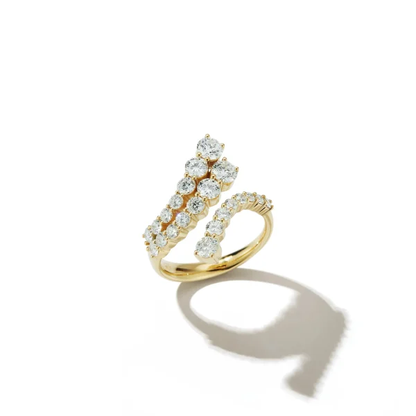 Connexion Diamond Bypass Ring