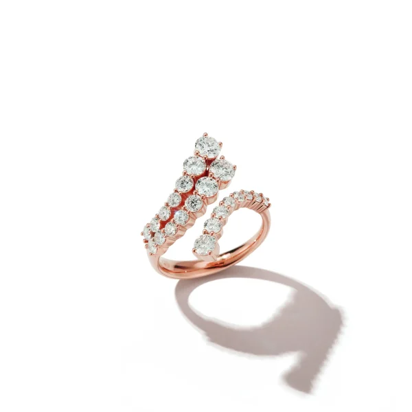 Connexion Diamond Bypass Ring