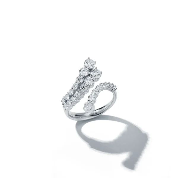 Connexion Diamond Bypass Ring