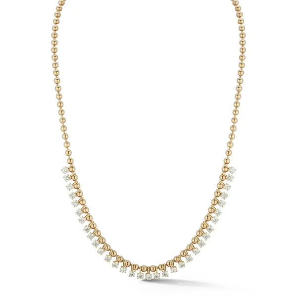 Connexion Diamond Fringe Necklace