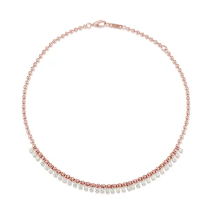 Connexion Diamond Fringe Necklace