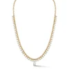 Connexion Diamond Pear Fringe Necklace