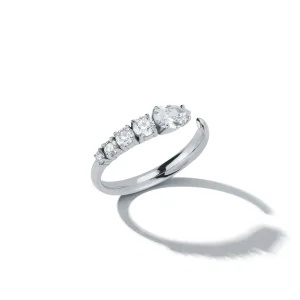 Connexion Diamond Pear Open Ring