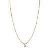 Connexion Diamond Pear Solitaire Necklace