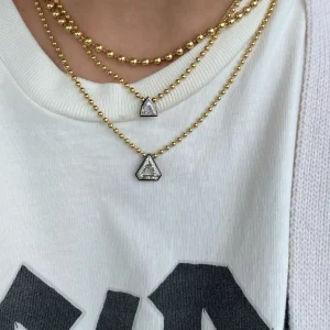 Connexion Diamond Shield Necklace