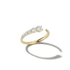 Connexion Medium Diamond Open Ring