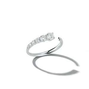 Connexion Medium Diamond Open Ring