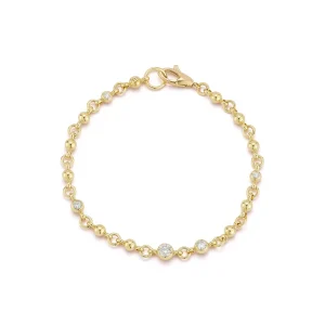 Connexion Multisize Diamond Ball Bracelet