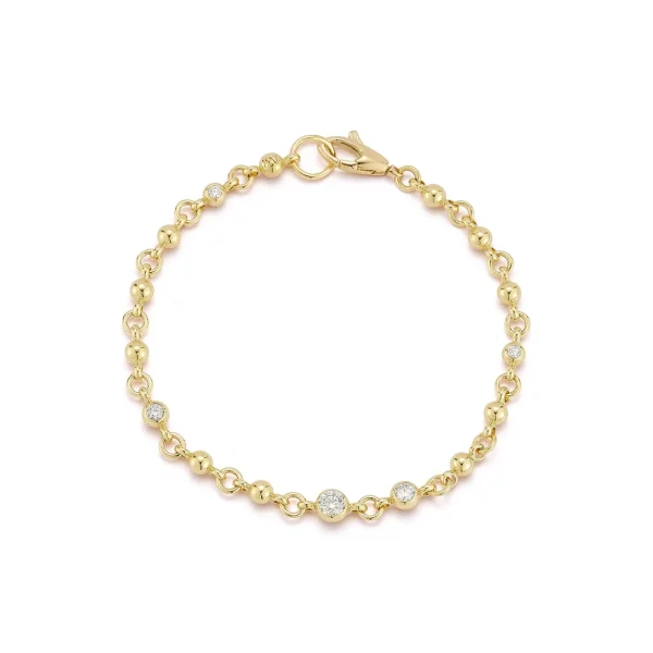 Connexion Multisize Diamond Ball Bracelet