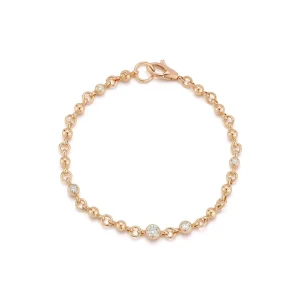 Connexion Multisize Diamond Ball Bracelet