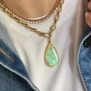 Connexion Opal Pear Pendant