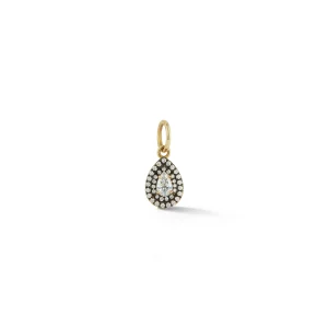 Connexion Pave Diamond Pear Pendant