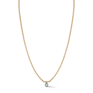 Connexion Round Diamond Solitaire Necklace