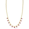 Connexion Ruby Fringe Necklace