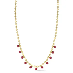 Connexion Ruby Fringe Necklace