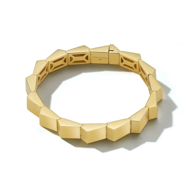 Escalator Large Gold Link Bracelet