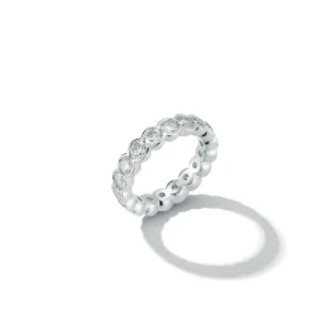 Forget Me Not Large Diamond Eternity Band