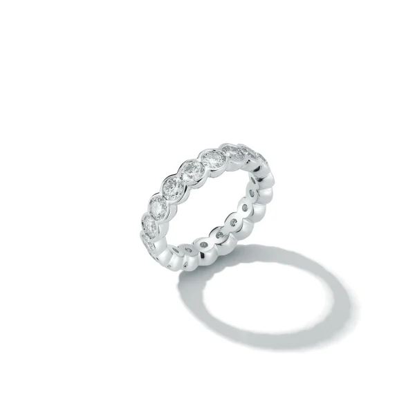 Forget Me Not Large Diamond Eternity Band