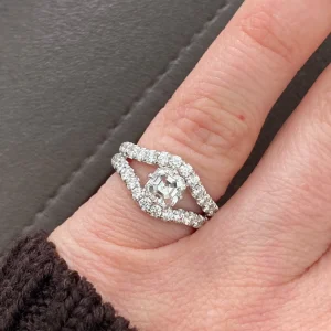 FORME Diamond Pinky Contour Ring