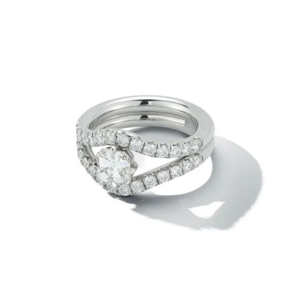 FORME Diamond Pinky Contour Ring