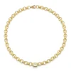 FORME Yellow Diamond Cushion Necklace