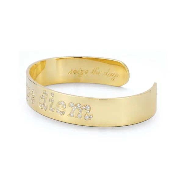 Love Notes Carpe Diem Diamond Cuff