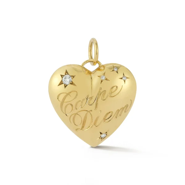 Love Notes Carpe Diem Heart Pendant