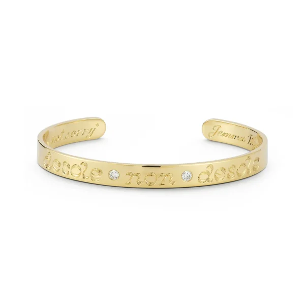 Love Notes Desole Non Desole Diamond Cuff