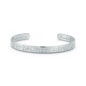 Love Notes Desole Non Desole Diamond Cuff