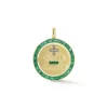 Love Notes Emerald and Diamond Love Pendant