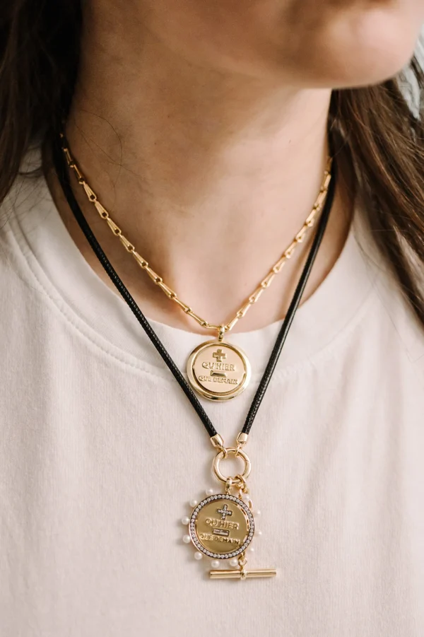 Love Notes Gold Love Pendant