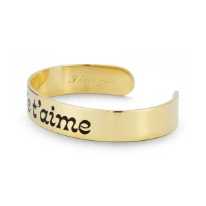 Love Notes Je t'aime Enamel Cuff