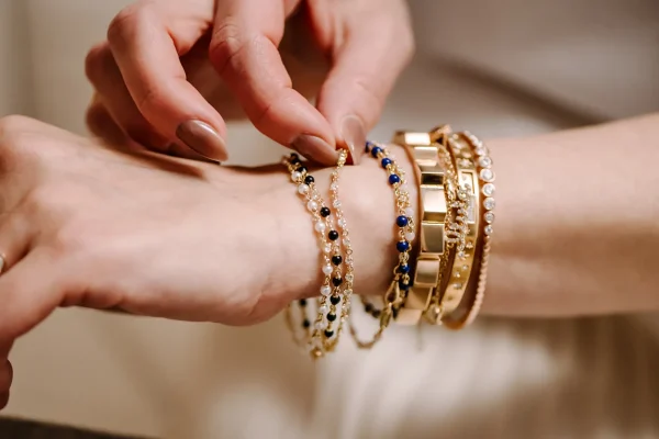 Love Notes Lapis and Diamond Sentiment Bracelet