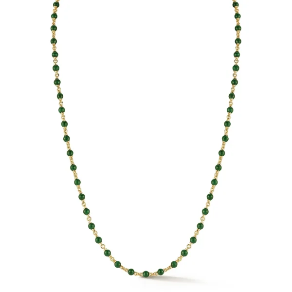 Love Notes Malachite Sentiment Necklace