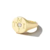 Love Notes Moi et Toi Diamond Signet Ring