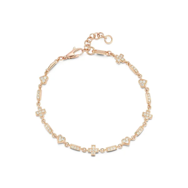 Love Notes Qu'hier Que Demain Pavé Diamond Bracelet